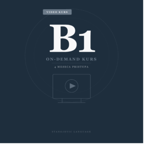 On-Demand video kurs &mdash; Nemački B1